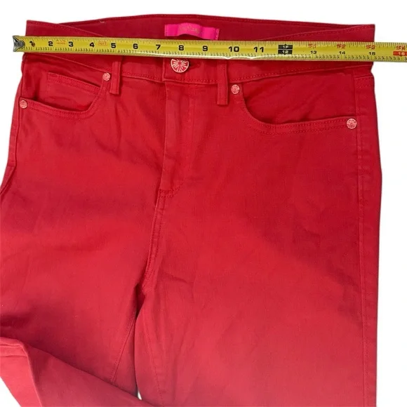 Lilly Pulitzer Coral Skinny Jeans - Picture 8 of 9